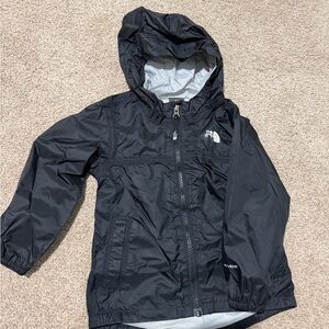 The North Face Kids Black Raincoat